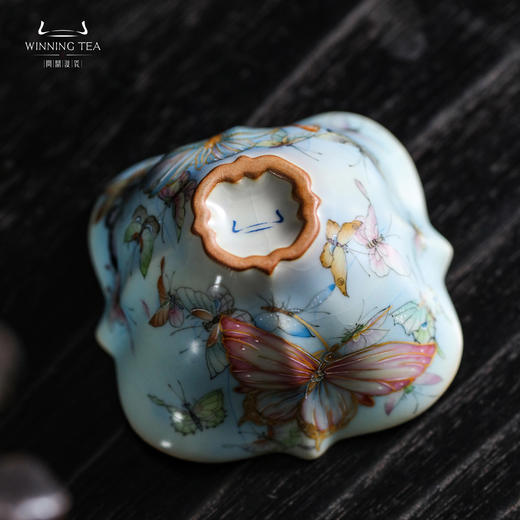 问鼎鼎峰系列天青老款银杏杯（梦蝶飞舞） 商品图4
