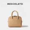 Mescolato 意大利进口togo牛皮手工保龄球包斜挎小包女 商品缩略图5