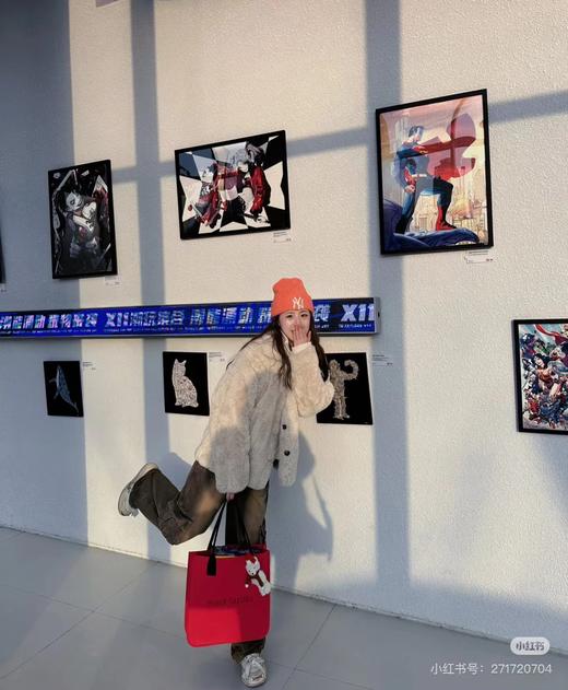 F011311自带慵懒氛围感秋冬爆款彩色冷帽情侣款、亲子款 商品图11