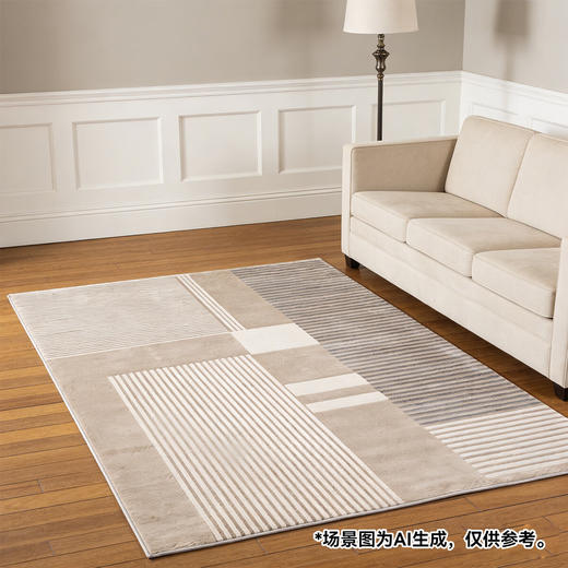 床边地毯客厅家用装饰地毯 物色LUXE10 商品图0