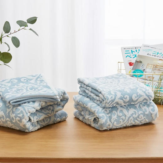 纯棉吸水抗菌柔软小浴巾浴室卫生间家用大马士浴巾 商品图1