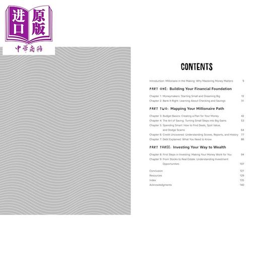 【中商原版】青少年投资学 掌握关键理财技能 实现你的金钱目标 Investing for Tweens 文原版 Jamie Bosse 商品图1