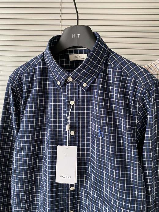 F011309秋季新品男装时尚休闲百搭通勤长袖衬衫 商品图11