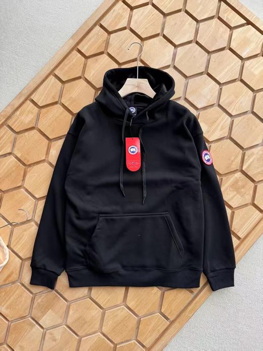 F011360新款纯棉针织复合奥立绒休闲加厚连帽卫衣 商品图10