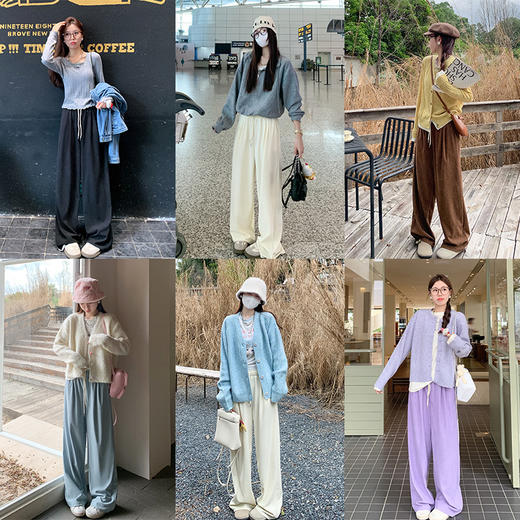 <曾小咸推荐>现货秒杀 ！微信超特价！加绒休闲裤  秒杀89.99！ 休闲裤（不加绒） 秒杀79.99！蓝色开衫 秒杀99.99！假两件针织 秒杀 89.99！ 商品图1