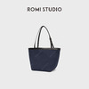ROMI STUDIO 首饰袋 头层牛皮肩带斜纹布正反背托特包RWCLP37185 商品缩略图2