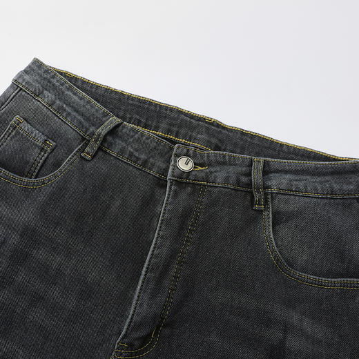 gxgjeans 男装【加绒加厚】重磅牛仔裤25冬款锁温保暖日常百搭直筒通勤长裤男K&C 商品图7