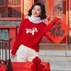 西子/小马毛衣绵羊毛本命新年毛衣减龄卡通针织衫/MSXS0569 商品缩略图0