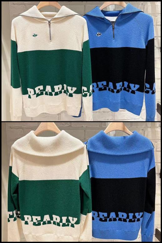 PG家新款羊毛半拉链针织衫来啦！海报爆款❗️ZG热销款！独特又活力的美！实物上身真的赞爆！羊毛+防风层温暖显瘦！！ 商品图1