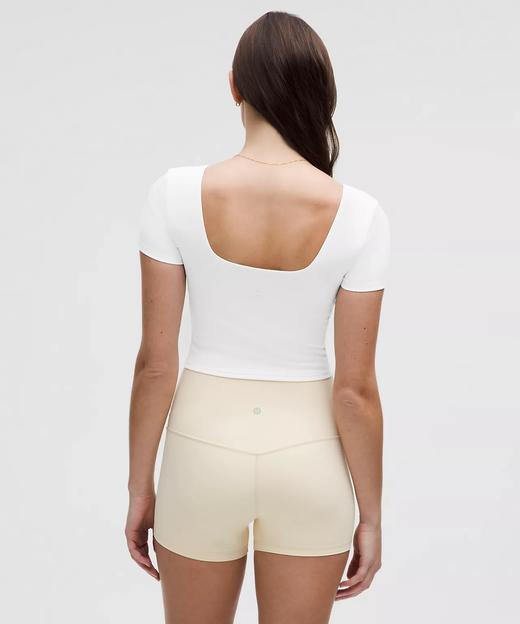 好折！lululemon Wunder方领短袖短裤T恤 原价￥800，现在￥399直邮到手 商品图2