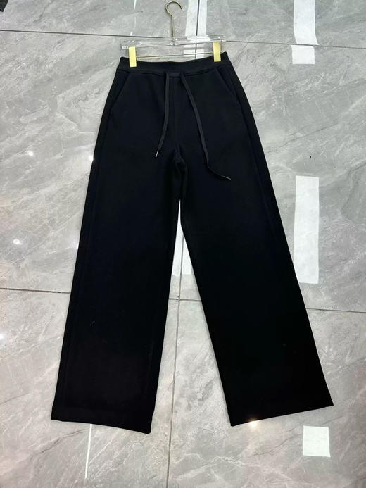 原单抽绳阔腿直筒裤 商品图4