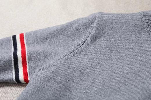 F011301秋冬单品极简基础款男士通勤圆领针织衫毛衣 商品图13