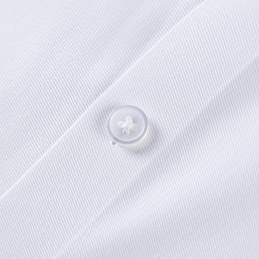 gxgjeans 男装25春款纯色翻领长袖衬衫商务休闲简约易打理无痕压胶男士上衣K&C 商品图3