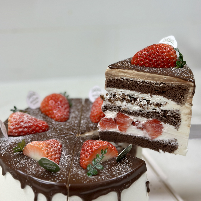 法芙娜巧克力草莓脆脆切件（⚠️配送高风险）