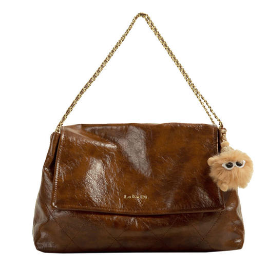 【原创爆款❗️复古托特包】它就是很能"装"满足日常需求，赠送可爱挂件，简约包身轻盈出门，腋下流浪包2025新款潮高级质感单肩包女QQ 商品图4