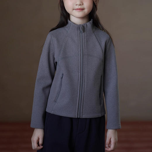 裁缝学苑TH19童装修身加绒保暖上衣外套纸样儿童运动卫衣校服内搭样板 商品图5
