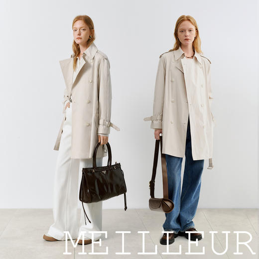 【商场同款】麦檬春秋中风衣5G2160131 商品图3