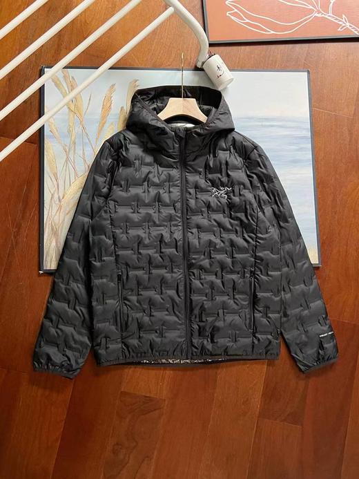 F011358纯色拉链连帽羽绒服冬季轻薄款羽绒服 商品图5