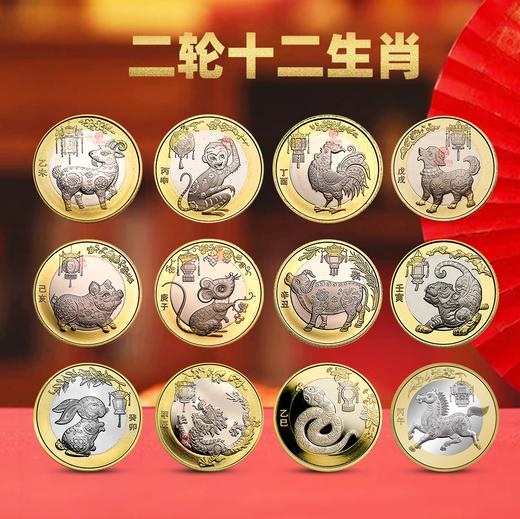 二轮生肖纪念币，从15年羊币到26年马币！单枚款！ 商品图0