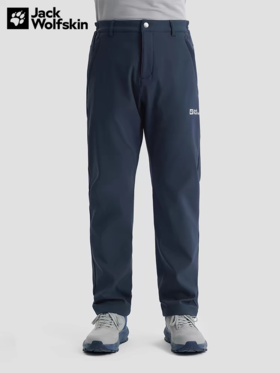 【春上新】【7折】6楼JACKWOLFSKIN狼爪HINO男士防风经典户外加绒梭织长裤5519174-C0413吊牌价999折后699