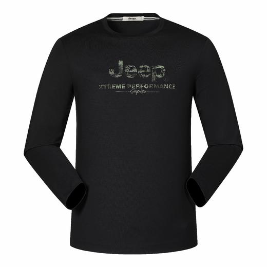 【春上新】 【9折】6楼吉普JEEP男式长袖T恤衫J532194509吊牌价539折后价485 商品图0