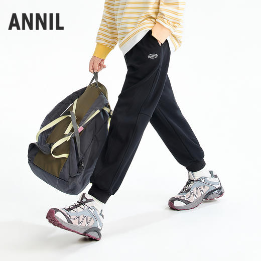 【实体店同款】男女童全腰针织单裤春季新款安奈儿童装AM616036 商品图1