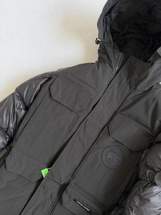 F011315男女可拆卸大毛领羽绒服情侣款工装外套 商品图5