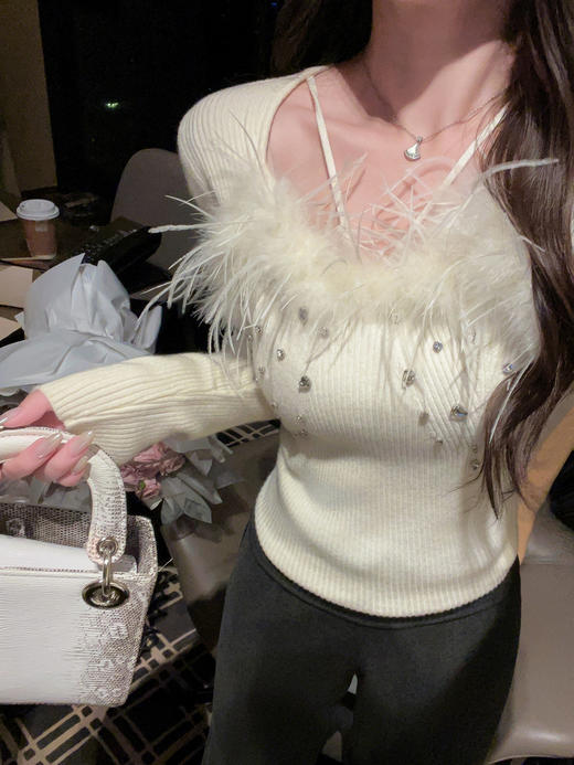 张心子【长腿lulu裤】秋冬高腰保暖加绒休闲裤裤子 U2512037 商品图14