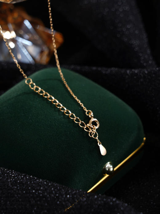 子佩集【珠光马蹄】银S925珍珠惜王妃套链【HJYTL006】8mm珠镀金马蹄半环2601 商品图6