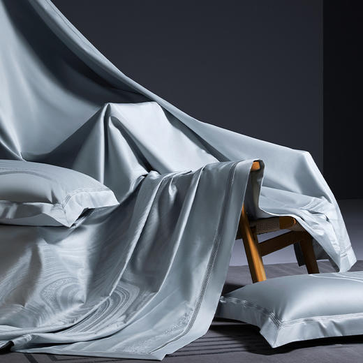 多喜爱 100S全棉色织提花四件套月之女王【100S长绒棉】【典雅刺绣】【礼箱包装】【色织提花】宽边工艺 轻奢品质 柔润丝光 阿克苏长绒棉 商品图2