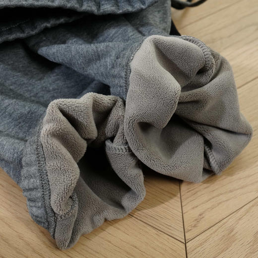 【秒杀价已调 直接拍】一家3代都能穿的宽版卫裤 杰尼亚 简单舒适好穿的冬季男士加绒束脚卫裤 看着都暖和 商品图3