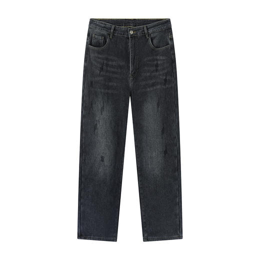 gxgjeans 男装【加绒加厚】重磅牛仔裤25冬款锁温保暖日常百搭直筒通勤长裤男K&C 商品图5