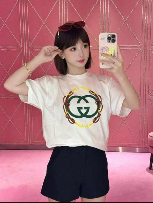 古驰 2026限定新品 心动来袭 马衔扣T恤(KX*MM) 商品图3