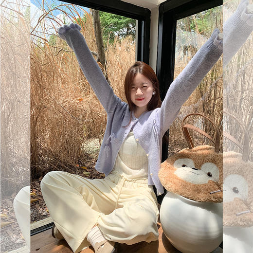 <曾小咸推荐>现货秒杀 ！微信超特价！加绒休闲裤  秒杀89.99！ 休闲裤（不加绒） 秒杀79.99！蓝色开衫 秒杀99.99！假两件针织 秒杀 89.99！ 商品图3