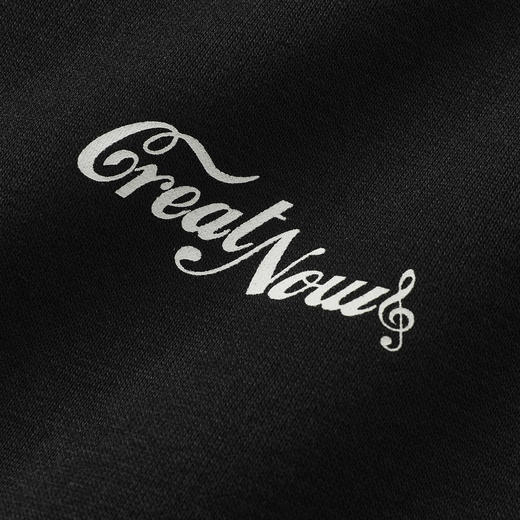 gxgjeans 男装男士连帽卫衣25秋款宽松简约百搭校园通勤印花套头卫衣打底衫男K&C 商品图5