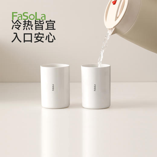 FaSoLa牙刷置物架可爱壁挂浴室刷牙杯放漱口杯电动牙刷小房子牙刷架 商品图6