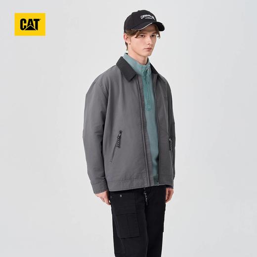 【店庆提前购】【9折】6楼卡特CAT春款单夹克男款深灰色CP1JAX16521C08，吊牌价1098，折后价988 商品图1