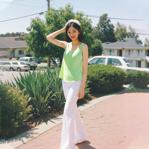 FA203简约宽松背心 商品图4