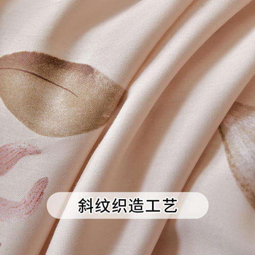 多喜爱 全棉斜纹印花套件 森氧絮语/花绵【新疆棉】【精美织带】【芬纳诺抗菌】【宽边枕袋】【金色礼盒包装】柔软亲肤 吸湿透气 耐洗耐磨 不易褪色 商品图3