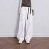 【100棉】三彩2026春季新款休闲裤长裤弯刀裤宽松轻工装气球裤M 商品缩略图1