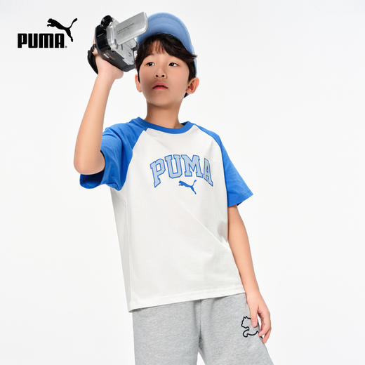 PUMA彪马官方正品 新款儿童夏季短袖T恤吸湿速干凉爽舒适 商品图2