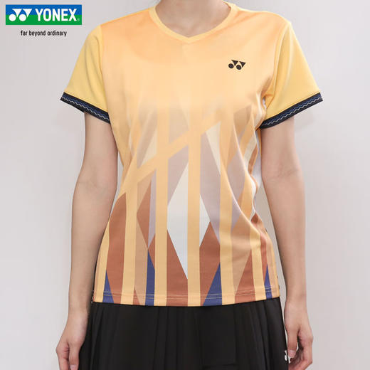 尤尼克斯25女式运动T恤2103925BCR_011 商品图4