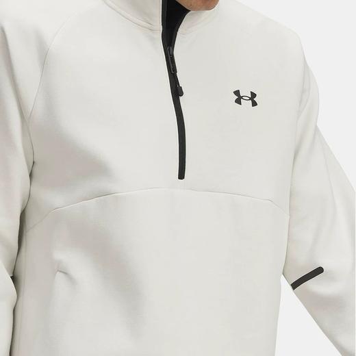 【春上新】7楼安德玛UA男Unstoppable 速干半拉链训练运动夹克卫衣 6003868-110 吊牌价799元 商品图1