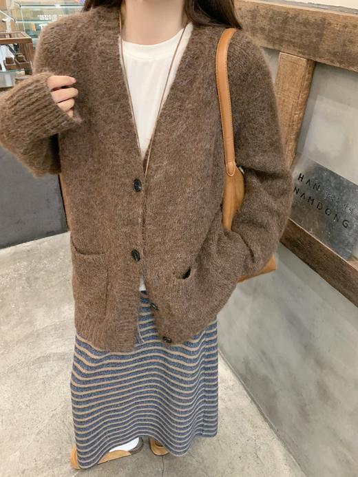 【149元任选2件】现货！韩系撞色条纹针织半身裙 商品图8