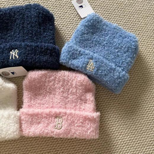 F011318KARINA同款纯色百搭保暖针织猫耳帽毛线帽冬季 商品图7