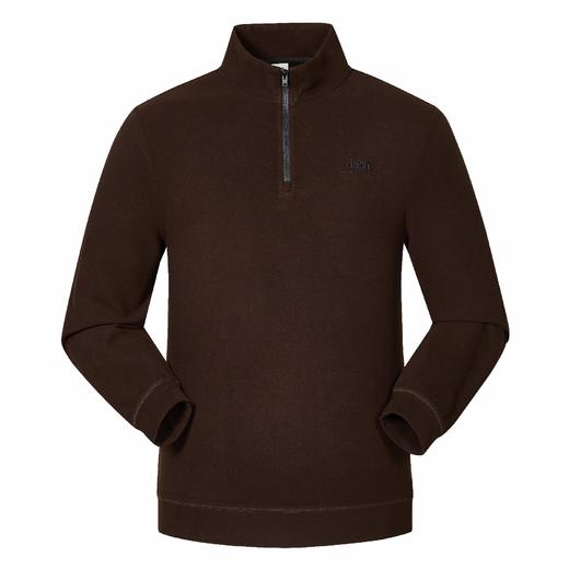 【春上新】 【9折】6楼吉普JEEP男式半开胸抓绒衣吊牌价799折后价719 商品图0