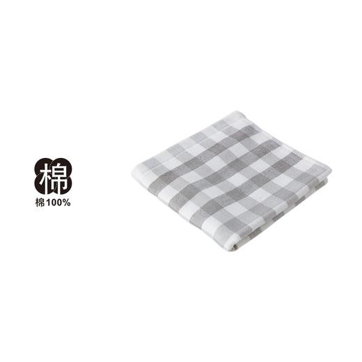 家用吸水洗脸巾男女通用纱布纯棉方巾洛克 商品图0