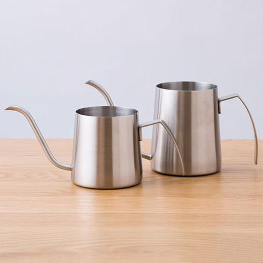 手冲壶 家用挂耳手冲咖啡壶 不锈钢长嘴细口壶 350ml 商品图3
