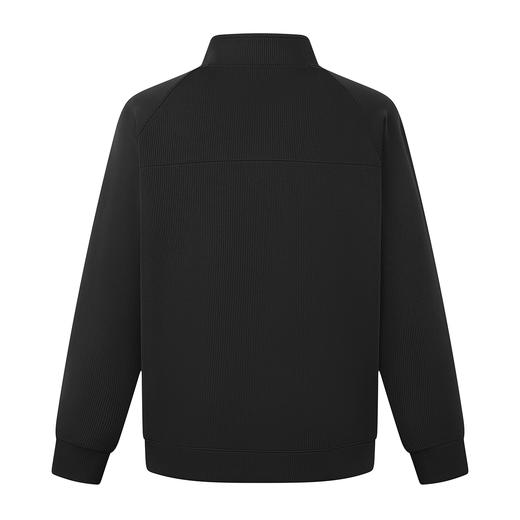 gxgjeans 男装25春款设计感拉链半开襟卫衣纯色休闲百搭套头男士打底衫上衣K&C 商品图1