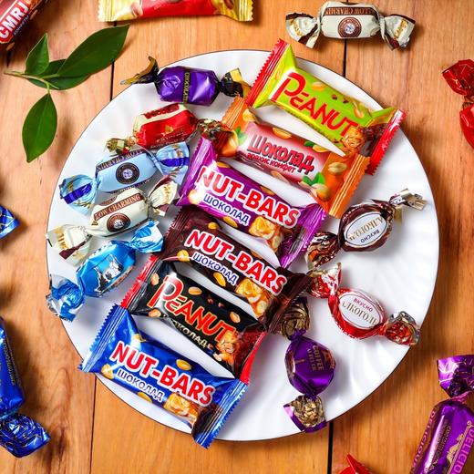 俄罗斯RU进口混合糖500g/袋 商品图4